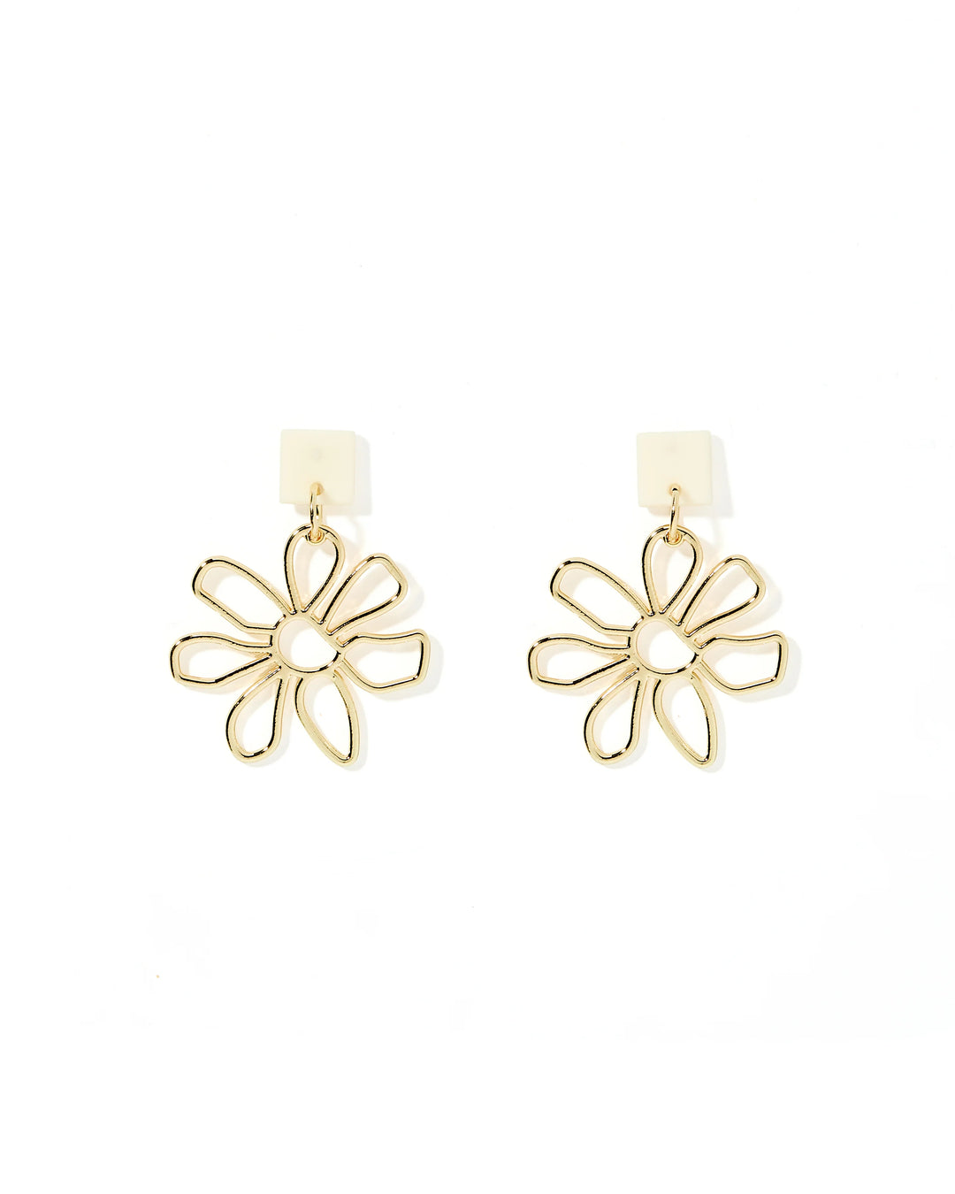 The Daisy Cream Earrings [Linny Co]