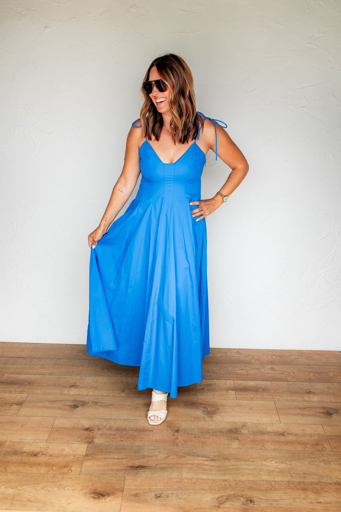 Blue Maxi Dress for Women