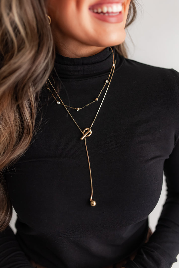 Women’s long sleeve turtleneck layering top