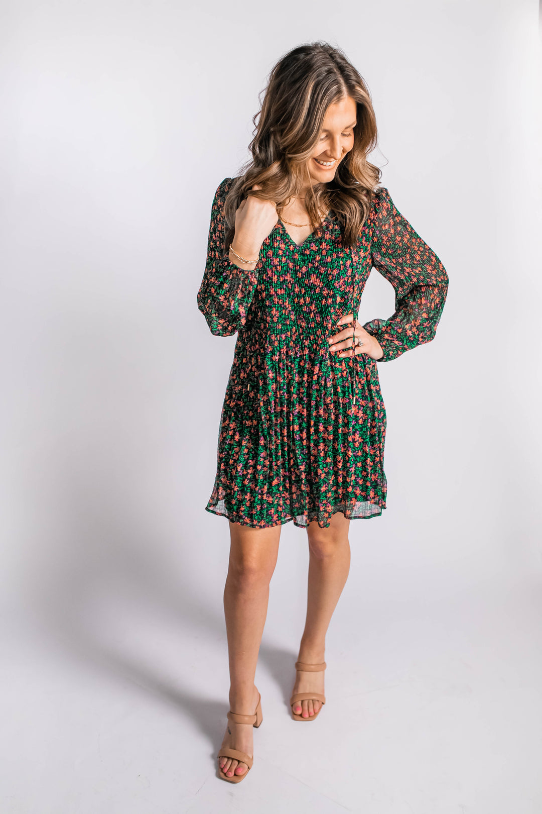 The Time to Bloom Floral Dress