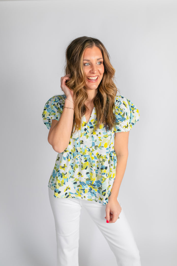 The Pyper Floral Blouse