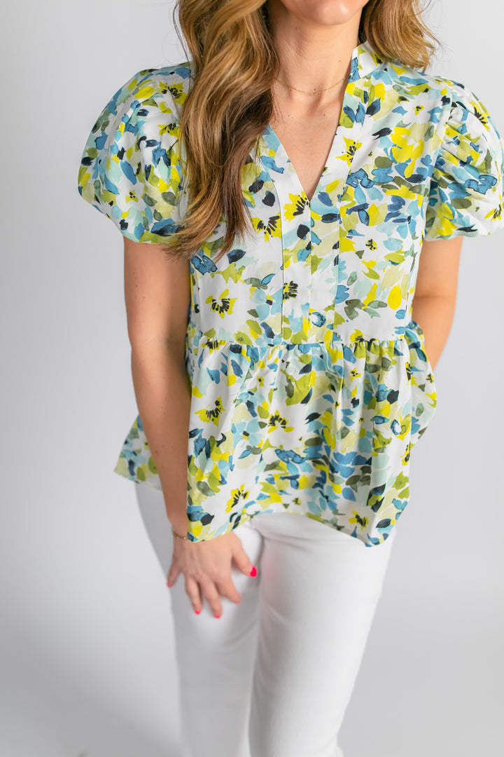 The Pyper Floral Blouse