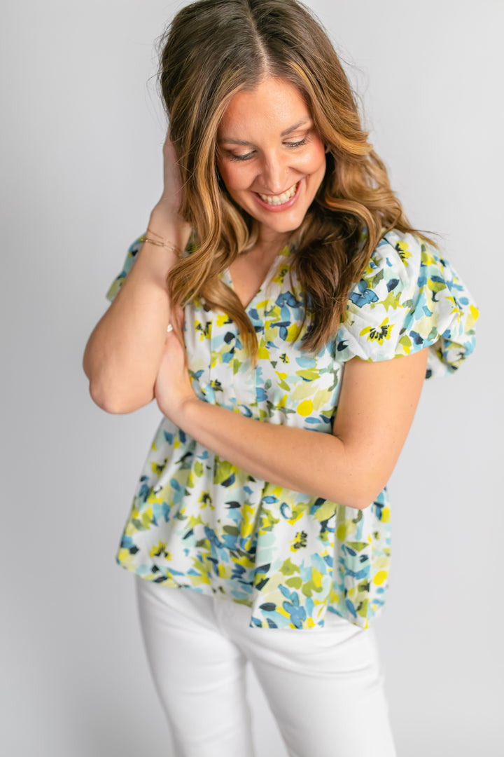 The Pyper Floral Blouse