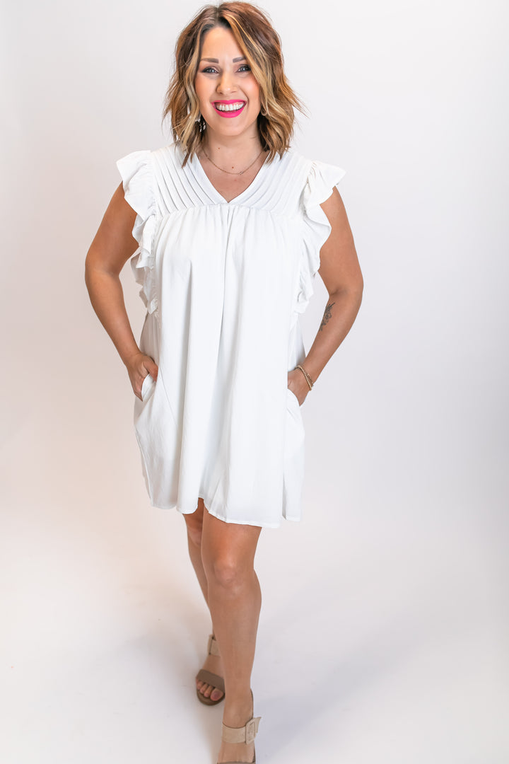 The Sweet Love Dress - White