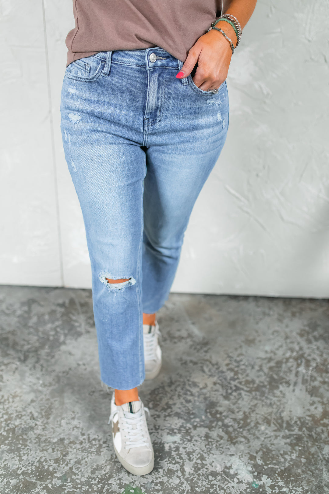 The Afternoon Bliss Straight Jeans