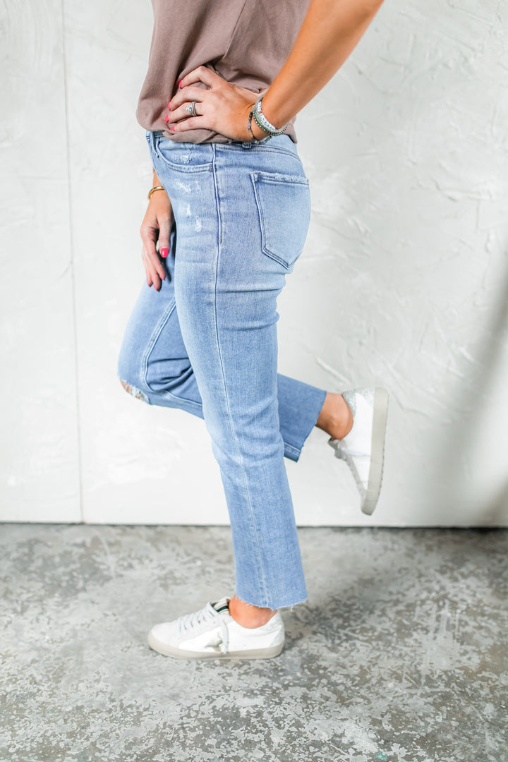 The Afternoon Bliss Straight Jeans