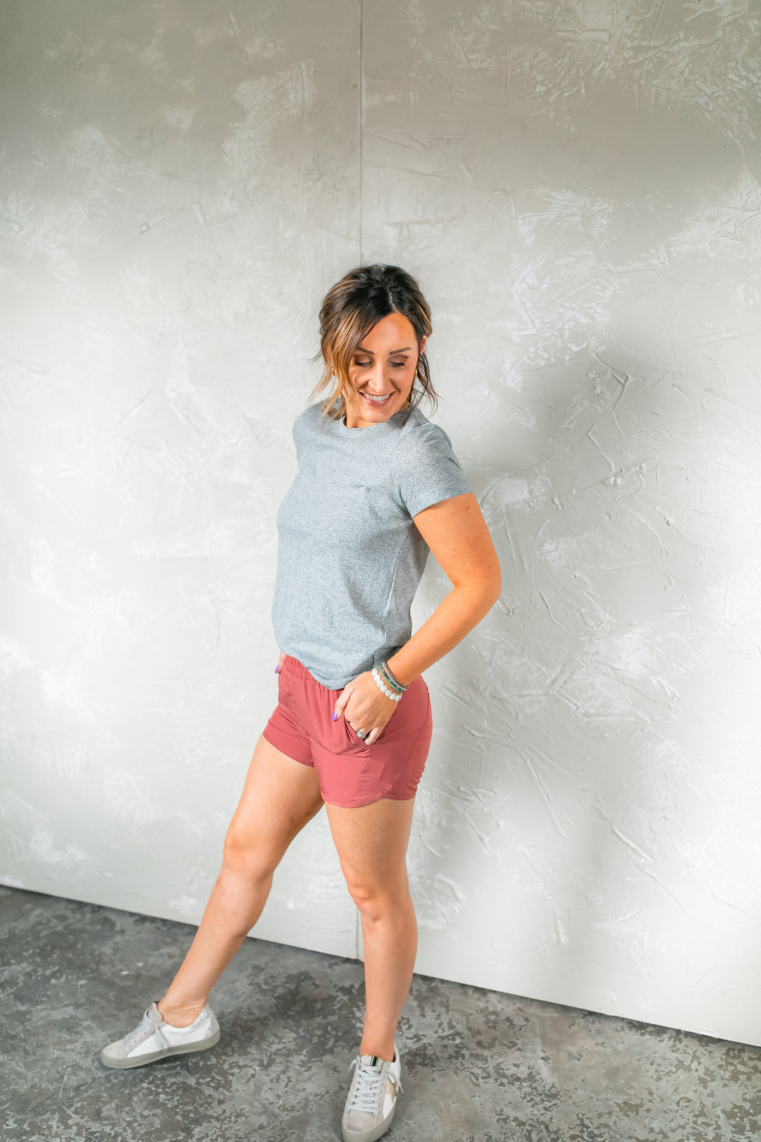 The Ava Everyday Tee - Grey
