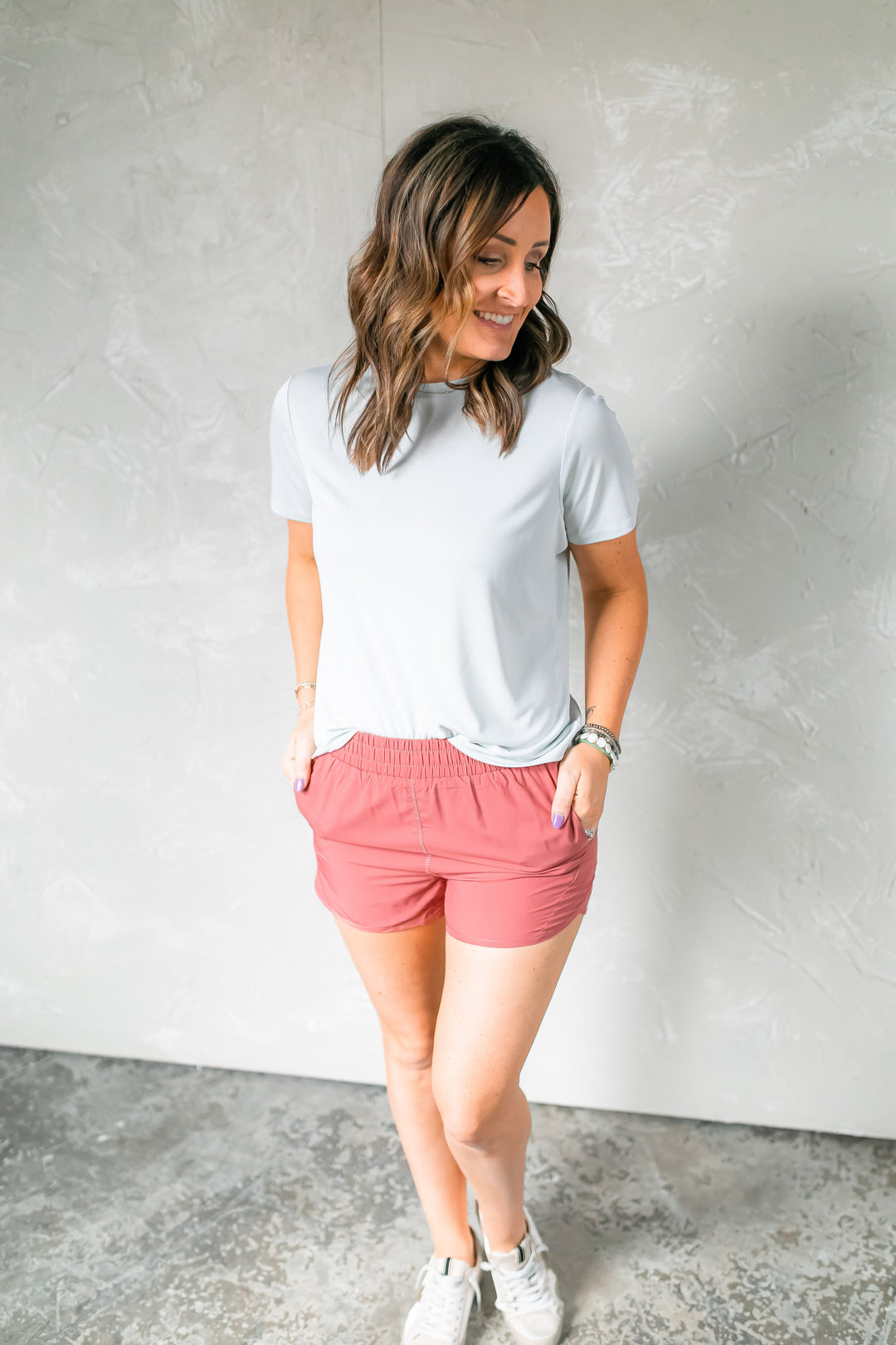 The Abigail Everyday Tee - Cloud Blue