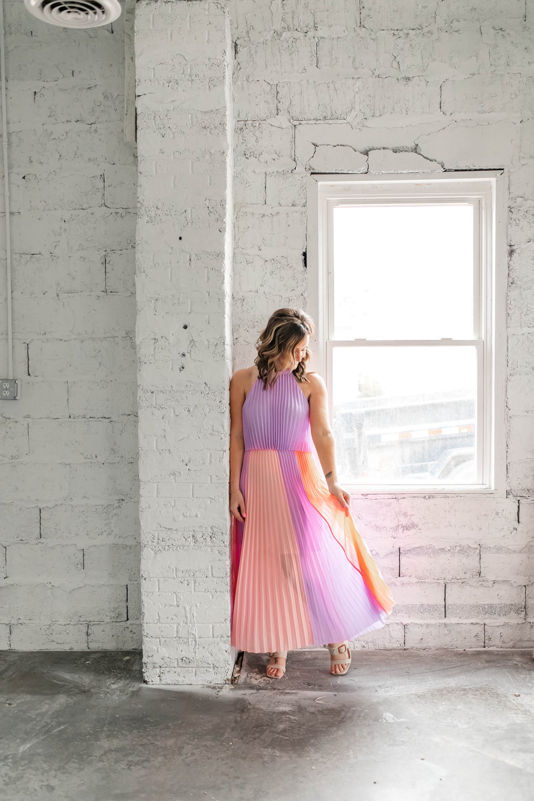 The Makenna Halter Maxi Dress