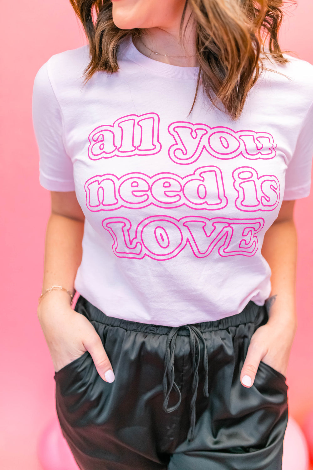 The All You Need is Love Tee - One Eleven Olive Boutique