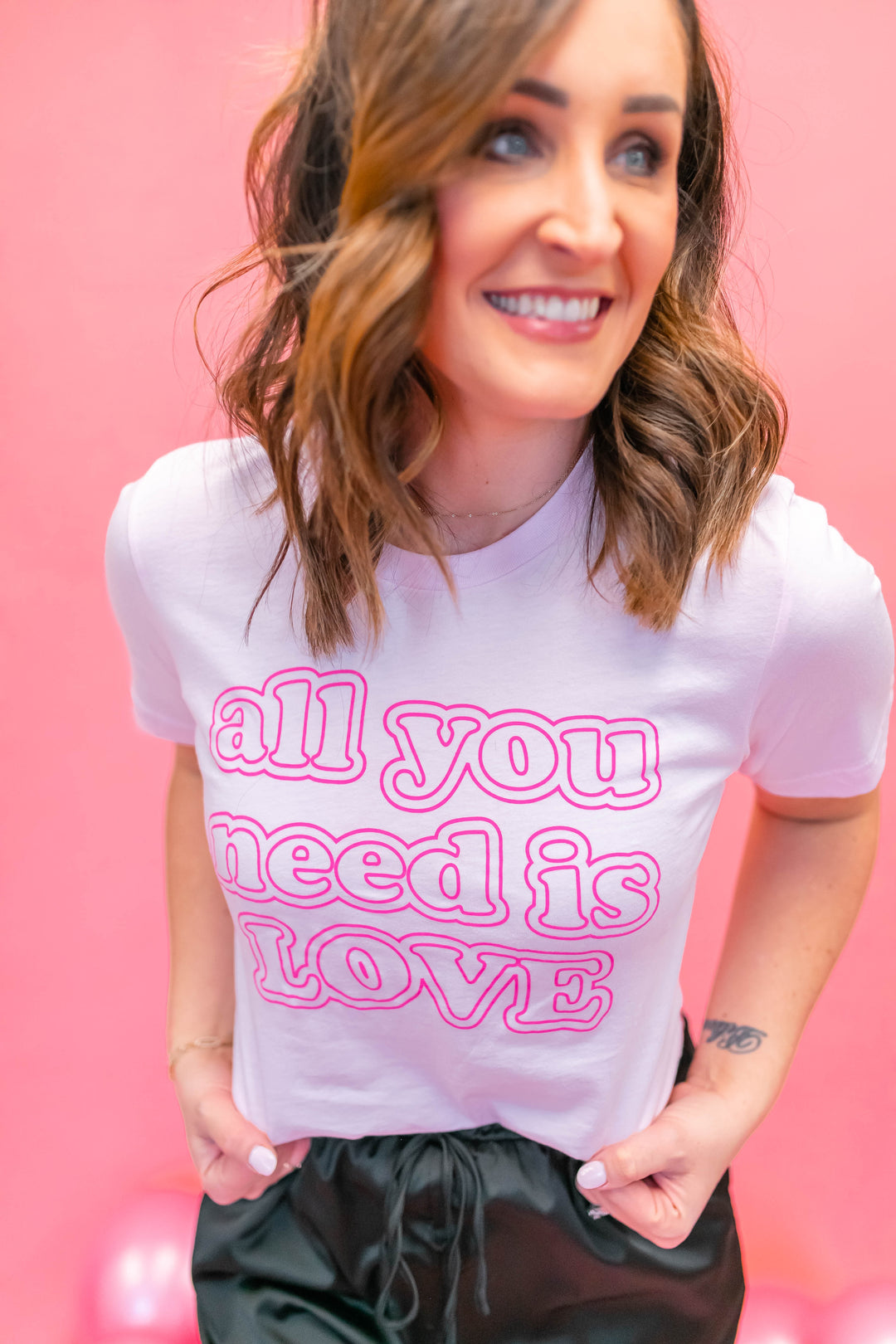 The All You Need is Love Tee - One Eleven Olive Boutique