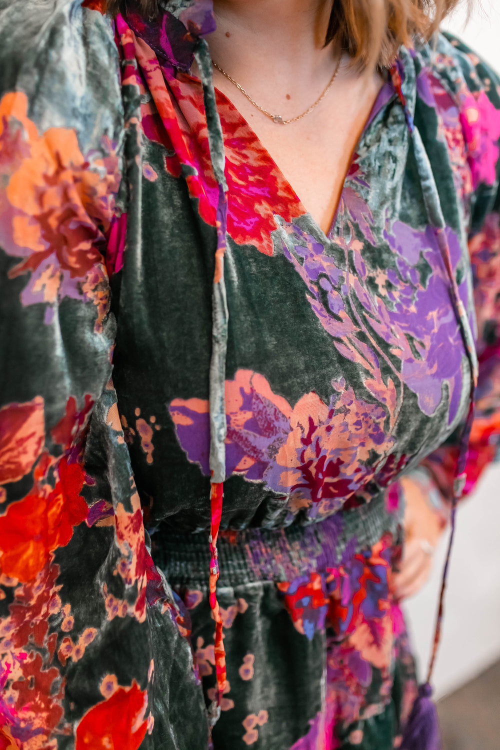 The Delilah Floral Dress - One Eleven Olive Boutique