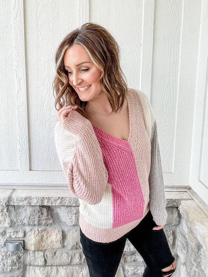 The Gracie Sweater - One Eleven Olive Boutique