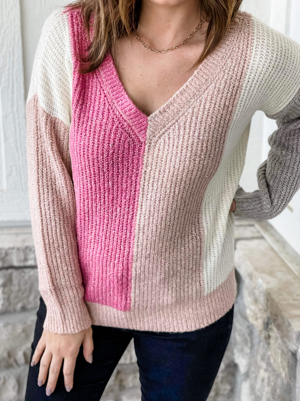 The Gracie Sweater - One Eleven Olive Boutique