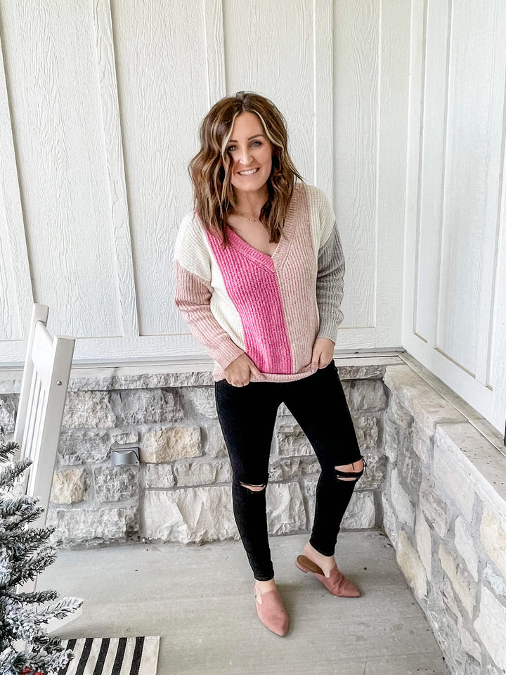 The Gracie Sweater - One Eleven Olive Boutique