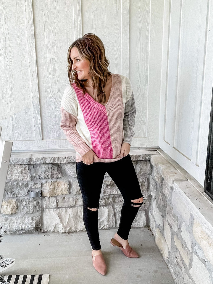 The Gracie Sweater - One Eleven Olive Boutique