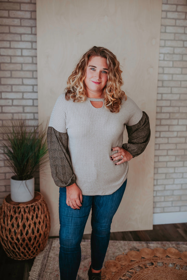The Laykin Curvy Top - One Eleven Olive Boutique