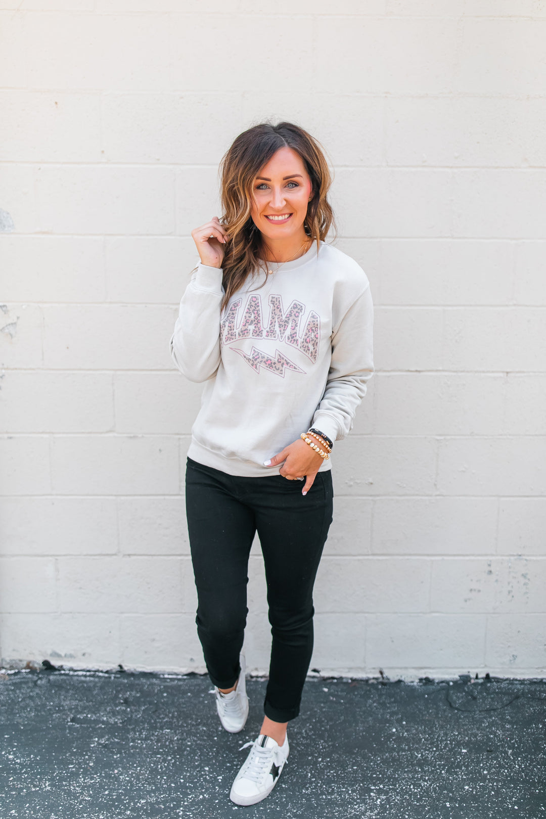 The Leopard Mama Sweatshirt - One Eleven Olive Boutique
