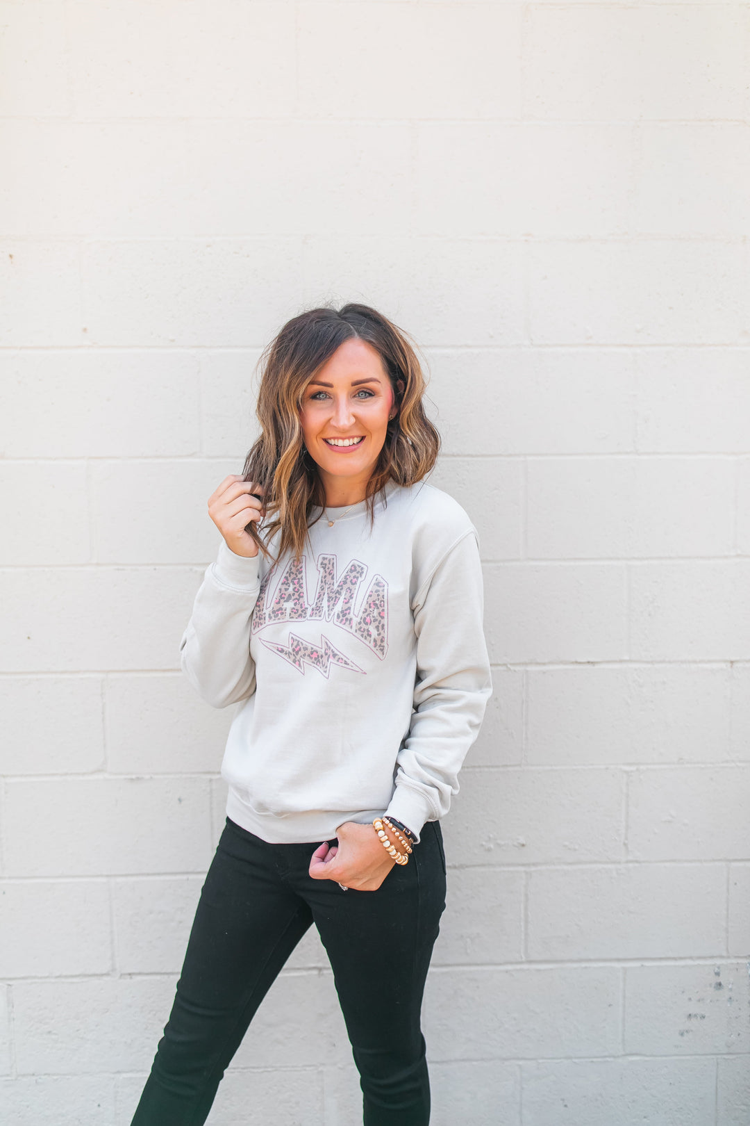The Leopard Mama Sweatshirt - One Eleven Olive Boutique