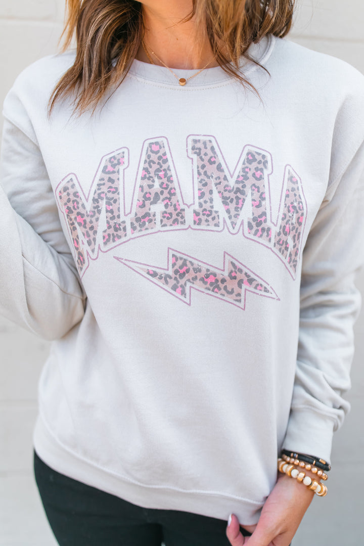 The Leopard Mama Sweatshirt - One Eleven Olive Boutique