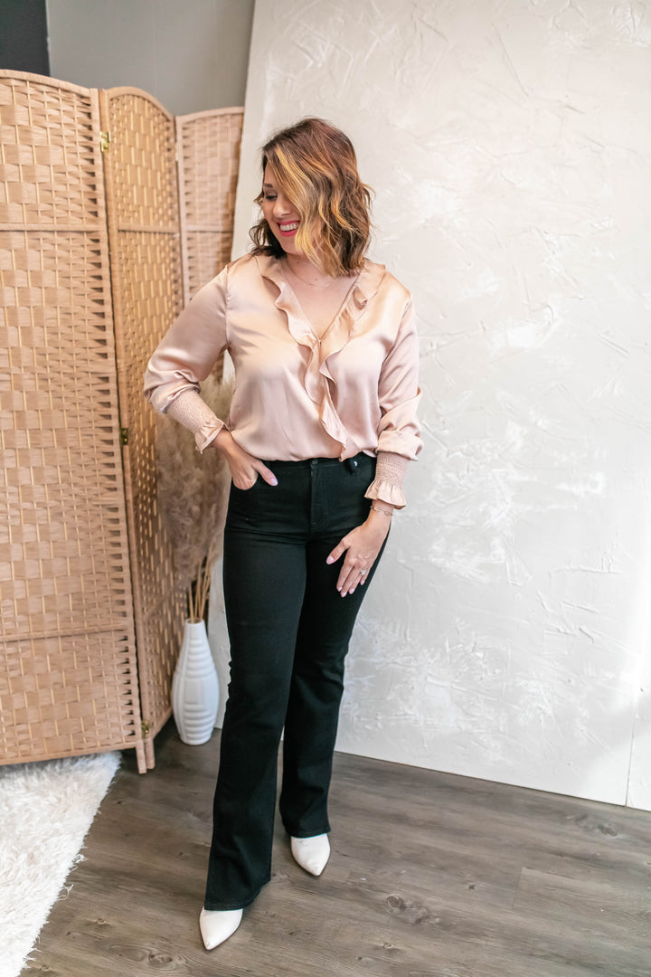 The Lucky One Blush Bodysuit - One Eleven Olive Boutique