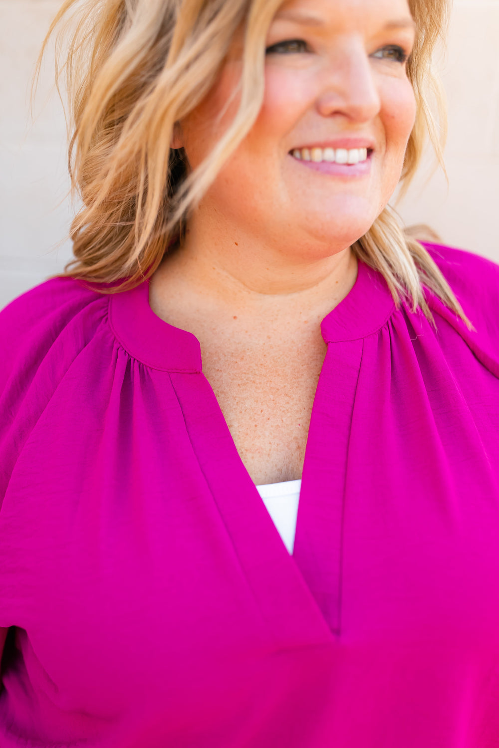 The Mylah Curvy Blouse - One Eleven Olive Boutique