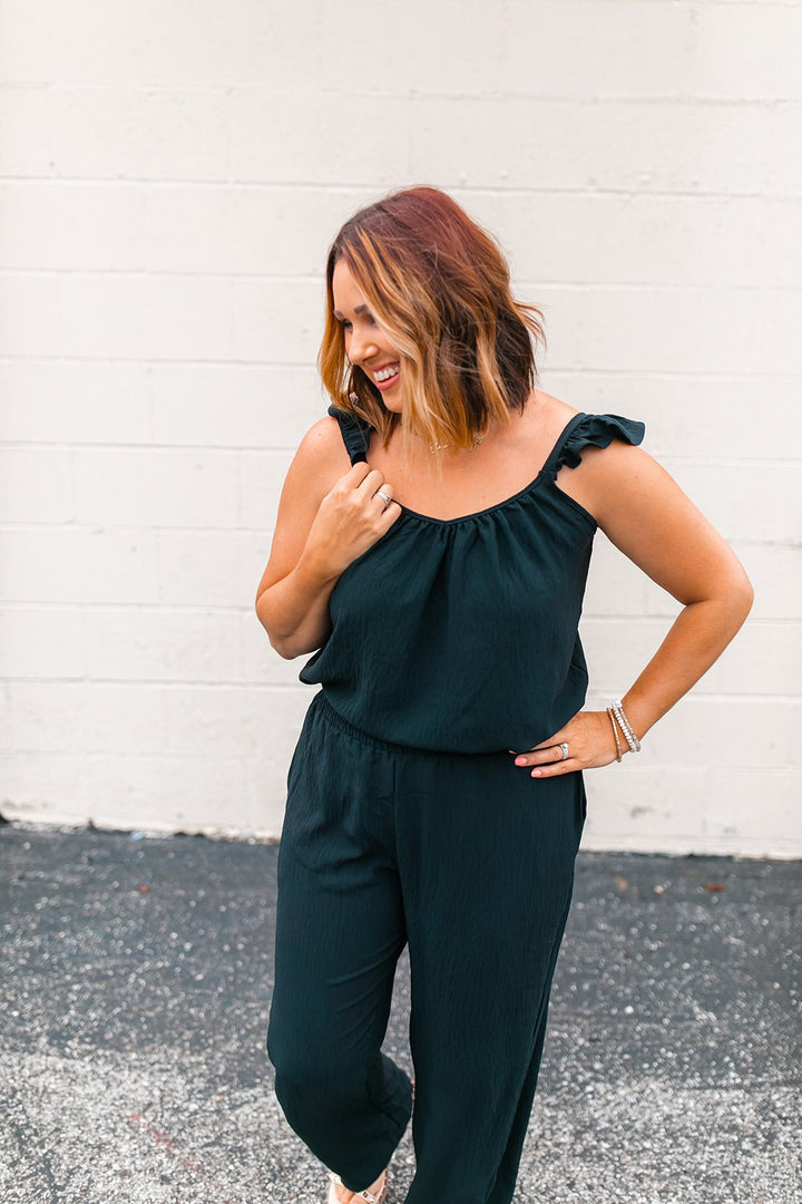 One Eleven Olive Boutique The Nearly Famous Black Pants 
Hi, meet your new bestie. These pants are a high quality piece at a low price point. Pair with the matching tank for a chic look or pair these with any top in our c