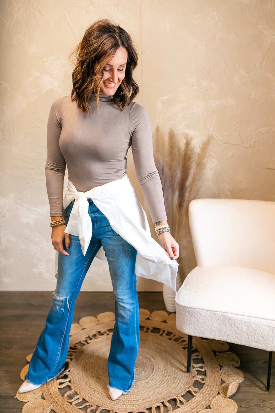 The Out on the Town Flare Jeans - One Eleven Olive Boutique