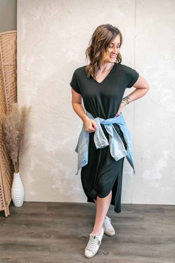 The Stay Beautiful Relaxed Denim Jacket - One Eleven Olive Boutique