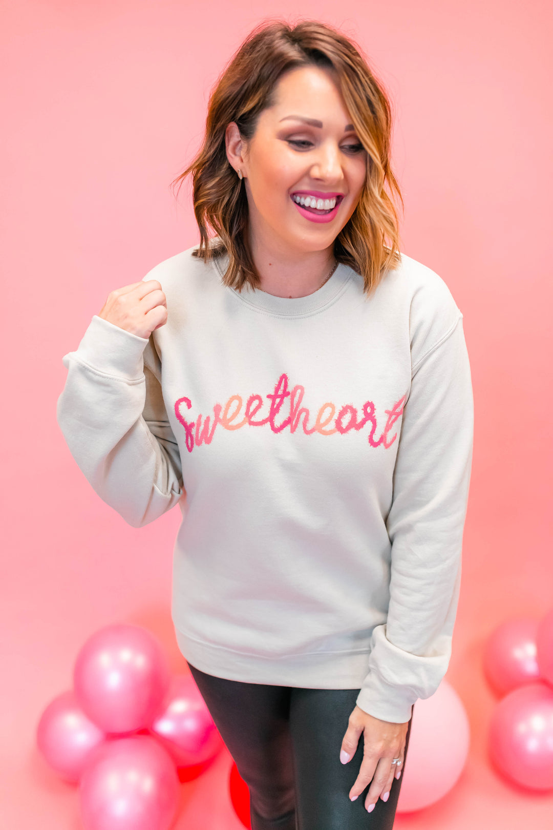 The Sweetheart Sweatshirt - One Eleven Olive Boutique