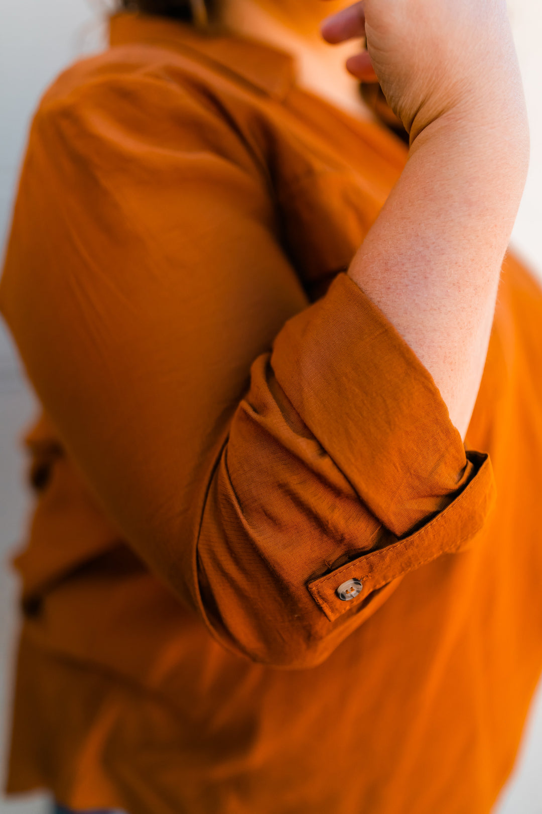 The Valerie Curvy Blouse - One Eleven Olive Boutique